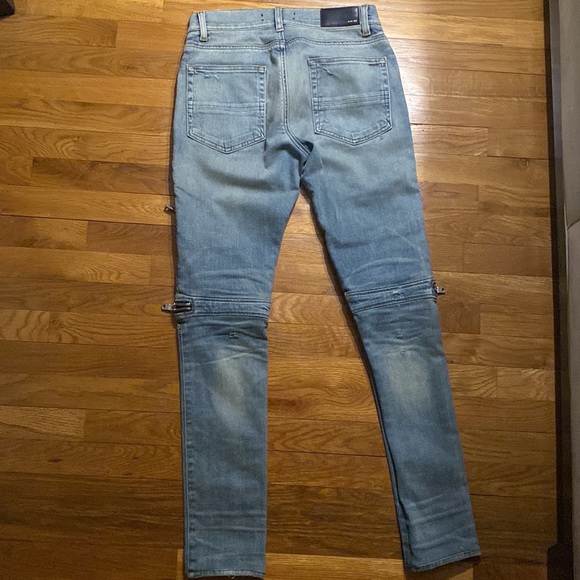 Amiri - Mens Denim Jeans - Medium Wash Blue - Size 30 - Picture 2 of 16